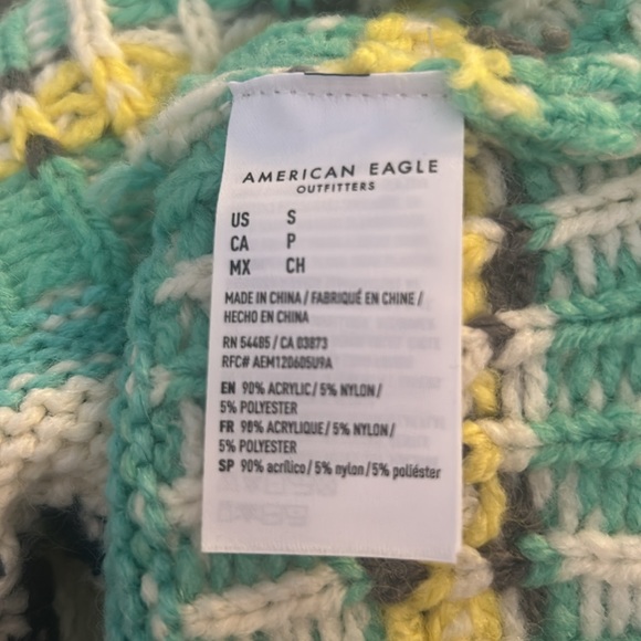 3 Women’s Fair Isle Sweaters, NWT, 1 AE Size S, 2 Vera Moto, S/M, $35 for all - Picture 4 of 9